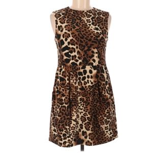 Nanette Lepore Silk Leopard Print Dress